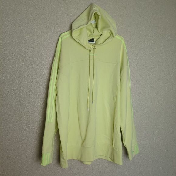 Adidas x‎ Ivy Park Sweater Men's Hoodie Green/Yellow 2xL Long Sleeve Logo